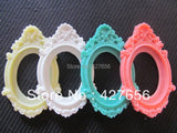 10pcs 15 Colors Oval Resin Charm Finding for 30x40mm Cabochon