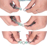 10pcs 15mm 17mm Stainless Steel Keyring Snap Clasps for DIY Jewelry Making