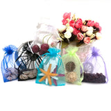 10pcs Big Organza Bags Wedding Drawstring Christmas Gift Bag Pouches