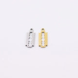 10pcs Stainless Steel High Razor Charms Pendant 2 Colors