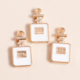 10pcs 16*9mm Perfume Bottle Charms for Jewelry Making
