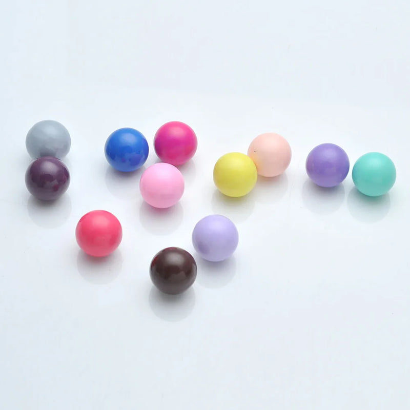 10pcs Music Ball Beads Cage Locket Necklace Chime Pendant Mix 16mm DIY Pregnancy