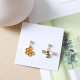 10pcs Enamel Honeycomb Charm for Jewelry Making 16x20mm