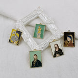 10pcs Enamel Painting Charms for Jewelry Making Earring Pendant Necklace F919