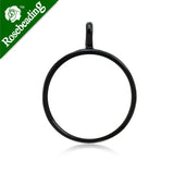 10pcs 18mm Round Bezel Pendant for Resin Jewelry