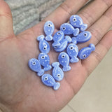 10pcs Fish Shape Ceramic Beads Jewelry Making Spacer DIY Bracelet Necklace