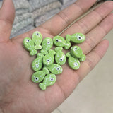 10pcs Fish Shape Ceramic Beads Jewelry Making Spacer DIY Bracelet Necklace