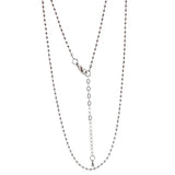 10pcs Stainless Steel Ball Chain Necklace For Glass Locket, 24+2''