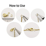 10pcs Stainless Steel Lobster Clasps for Bracelet Necklace, Jewelry Making