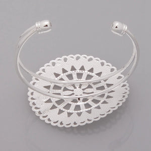10pcs Metal Bangle Blank Adjustable Bracelet Base Wholesale