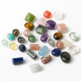 Mixed Natural Stone Beads for Jewelry Making Bulk Lot