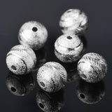 10/20pcs 8mm 10mm Hollow Matte Plated Brass Arrows Loose Beads