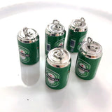 10pcs 20x12mm Plastic Pop Can Wine Bottle Earring Charms DIY Mini Crafts