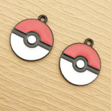10pcs Enamel Cartoon Charms Jewelry Making Earring Bracelet Necklace Diy