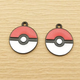 10pcs Enamel Cartoon Charms Jewelry Making Earring Bracelet Necklace Diy