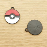 10pcs Enamel Cartoon Charms Jewelry Making Earring Bracelet Necklace Diy