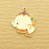 10pcs Elephant Charm for Jewelry Making Earring Bracelet Necklace
