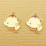 10pcs Elephant Charm for Jewelry Making Earring Bracelet Necklace