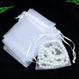 10pcs 23 Colors Organza Jewelry Packaging Bag Drawstring Pouches