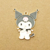 10pcs Enamel Cartoon Charm for Jewelry Earring Pendant Bracelet DIY Crafts