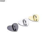 10pcs 25mm Metal Heart O&D Ring Side Clip Buckle Hook DIY Hardware Accessory