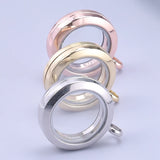 10pcs 25mm Glass Floating Charm Locket Alloy Pendant Jewelry Making