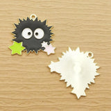 10pcs Enamel Cartoon Charms for Jewelry Making DIY Craft Supplies