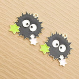 10pcs Enamel Cartoon Charms for Jewelry Making DIY Craft Supplies