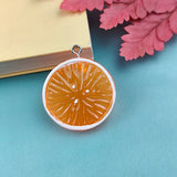 10pcs Lemon Slices Resin Charms for Jewelry Making Accessories