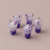 10pcs 26x13mm 3D Resin Ice Cream Charms for DIY Pendants Earrings Bracelets