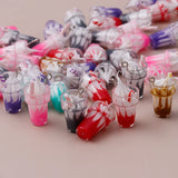 10pcs 26x13mm 3D Resin Ice Cream Charms for DIY Pendants Earrings Bracelets