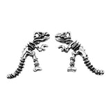 10pcs Antique Silver Dinosaur Skeleton Charms For Jewelry Making