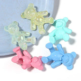 10pcs 29x38mm Cartoon Bear Acrylic Beads DIY Jewelry Making Spacer Loose Beads