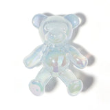 10pcs 29x38mm Cartoon Bear Acrylic Beads DIY Jewelry Making Spacer Loose Beads
