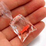 10pcs 2Color Resin Goldfish Charms Fish Bag Earrings DIY