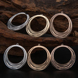 10pcs 30*32mm Filigree Round Charms for Jewellery Making