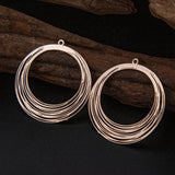 10pcs 30*32mm Filigree Round Charms for Jewellery Making