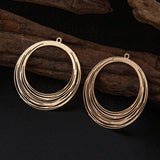 10pcs 30*32mm Filigree Round Charms for Jewellery Making