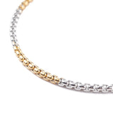 10pcs Stainless Steel Slider Bracelets with CZ Charm