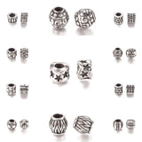 10pcs Stainless Steel European Beads Large Hole Spacer Rondelle for DIY