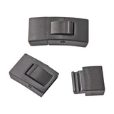 10pcs Stainless Steel Rectangle Bayonet Clasps for Jewelry Making