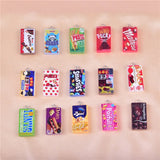 Chocolate Cookie Resin Charms for DIY Jewelry Making