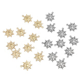 10pcs 316L Stainless Steel Plated Sun Charm Pendants for DIY Jewelry Making