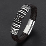10pcs Stainless Steel Large Hole Spacer Beads for Bracelet DIY Jewelry Making