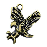 10pcs Antique Bronze Eagle Charms For Jewelry Making