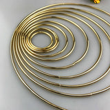 10pcs 35-190mm Dream Catcher Circle Rings Metal Finding Jewelry DIY