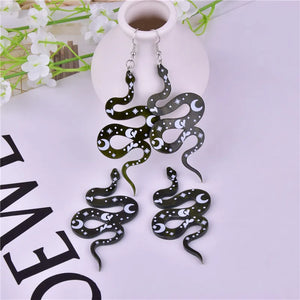 10pcs 37*72mm Sexy Snake Charms for Earring DIY Jewelry Making