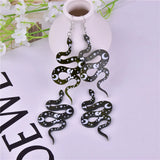 10pcs 37*72mm Sexy Snake Charms for Earring DIY Jewelry Making