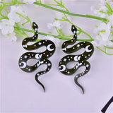 10pcs 37*72mm Sexy Snake Charms for Earring DIY Jewelry Making