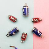 10pcs 3D Cola Bottle Enamel Charms Pendant DIY Earring Bracelet Jewelry